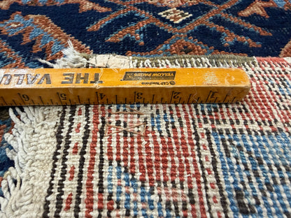 Hand-Knotted Antique Heriz Runner - 3’1”x17’2”