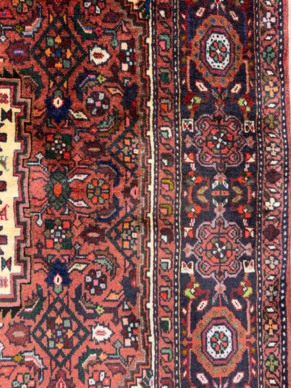 Hand-Knotted Persian Bidjar Gholtogh Rug - 4'2"x6'6"