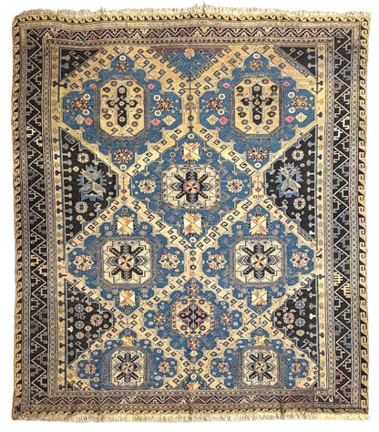 Antique Flatweave Soumak Rug - 8’6”x10’