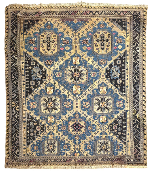 Antique Flatweave Soumak Rug - 8’6”x10’