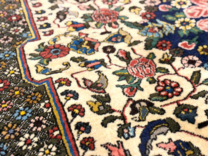 Hand-Knotted Persian Bakhtiari Rug - 6'6"x10'
