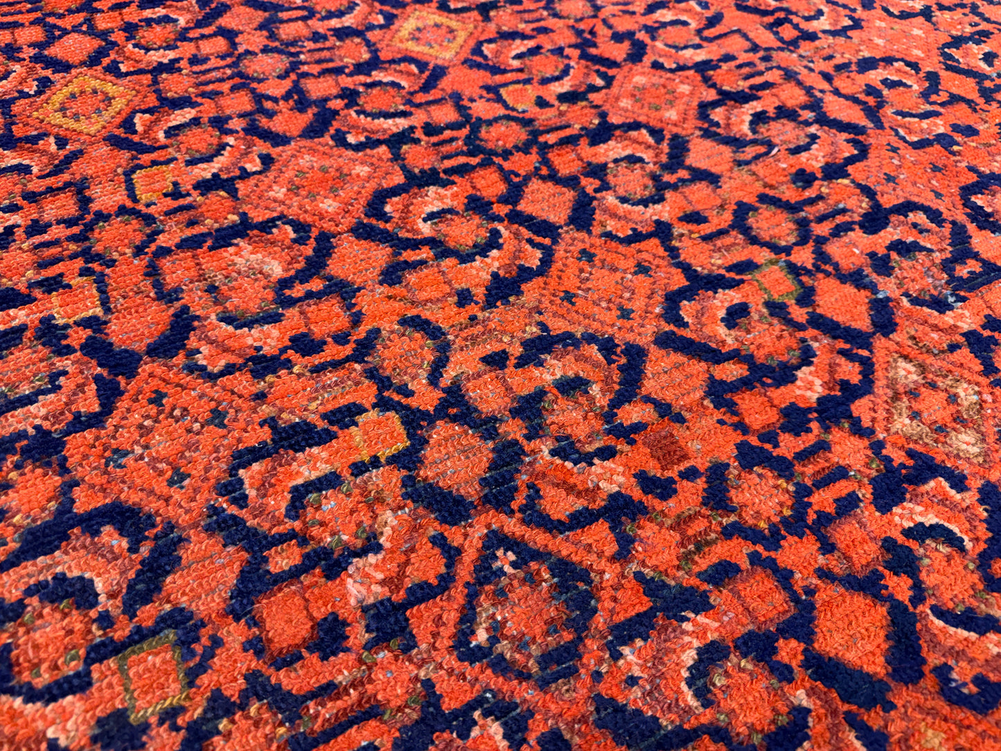 Antique Hand-Knotted Persian Malayer Runner - 6’9”x16’4”