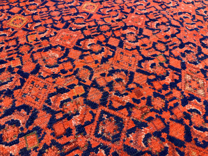 Antique Hand-Knotted Persian Malayer Runner - 6’9”x16’4”