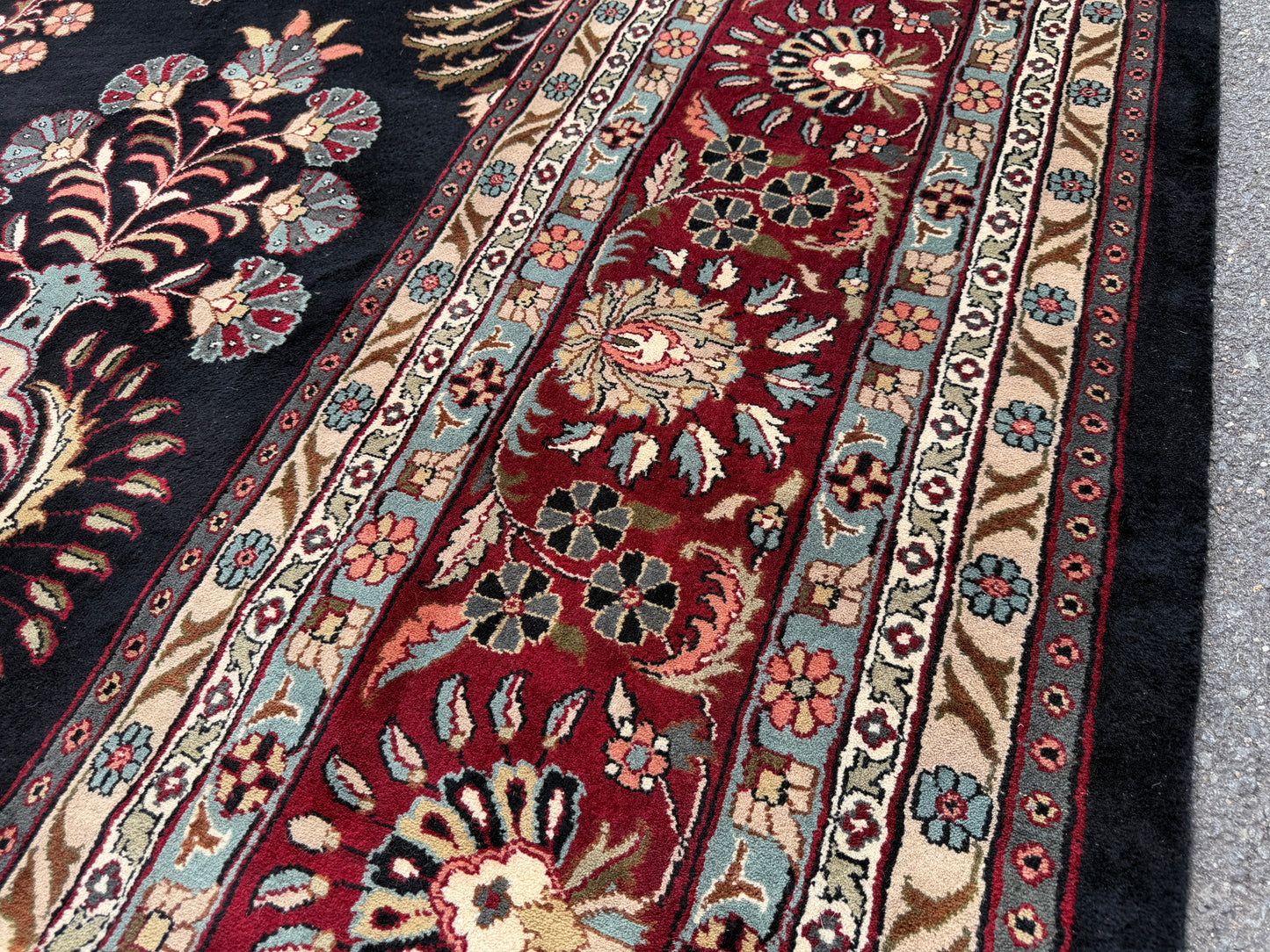 Hand-Knotted IndoSarouk Rug - 11’9”x18’