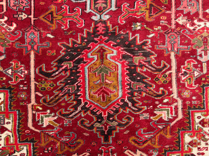 Hand-Knotted Persian Heriz Rug - 11’4”x18’10”