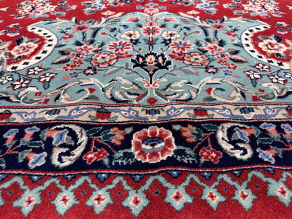 9’x12’ Hand-Knotted Very Fine Wool SinoPersian Area Rug Handmade Carpet