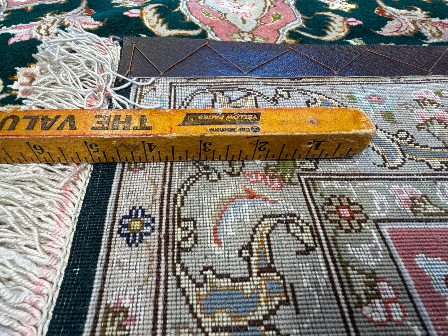 Hand-Knotted 70 Raj Persian Tabriz Rug - 11’6”x16’7”