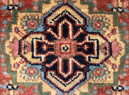 Hand-Knotted IndoHeriz Rug - 2’x3’