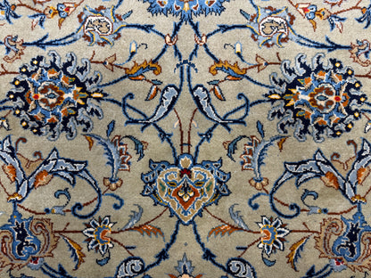 Hand-Knotted Persian Kashan Rug - 9’9”x13’8”