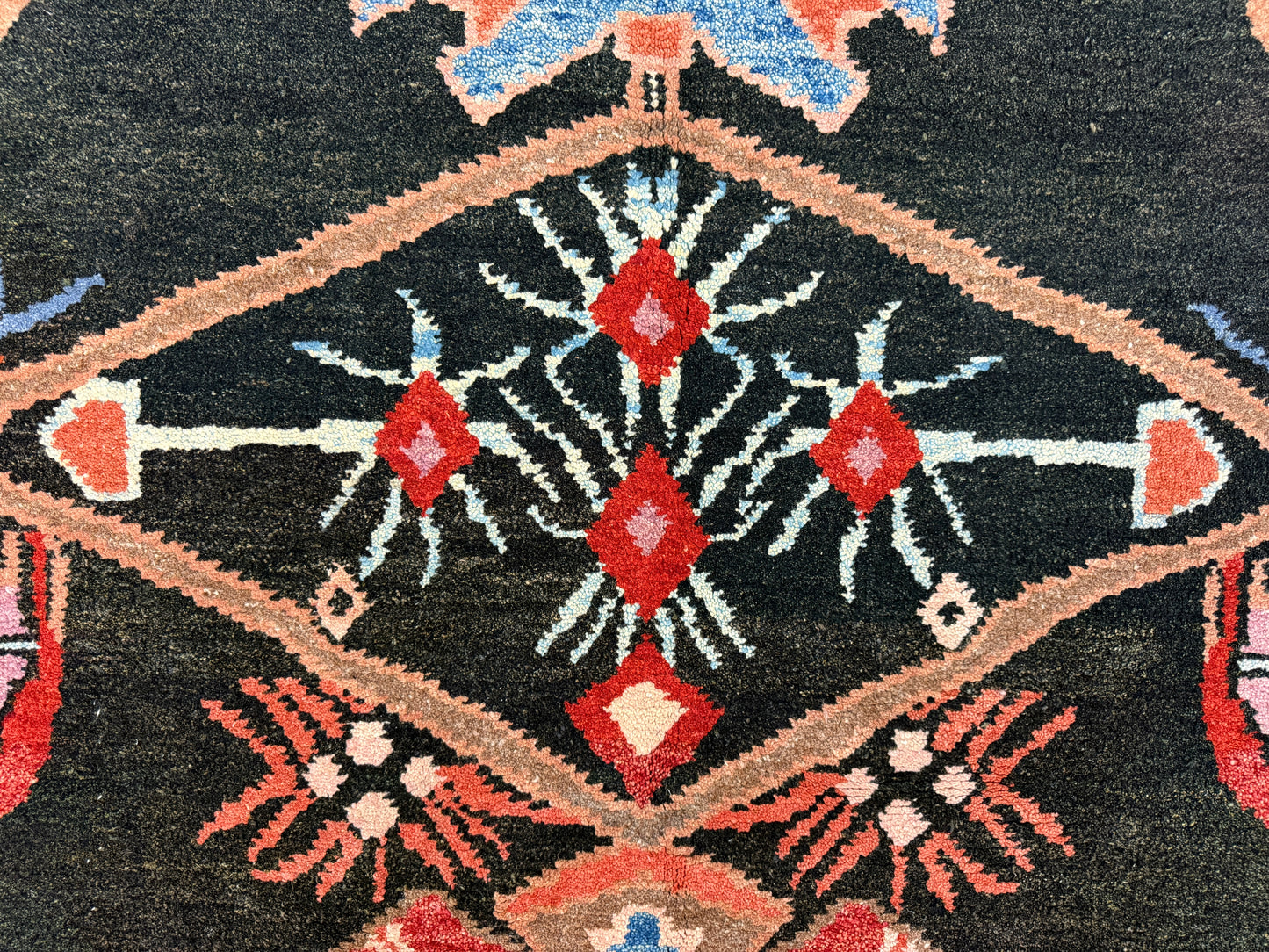 Hand-knotted Oushak Rug - 11’x12’