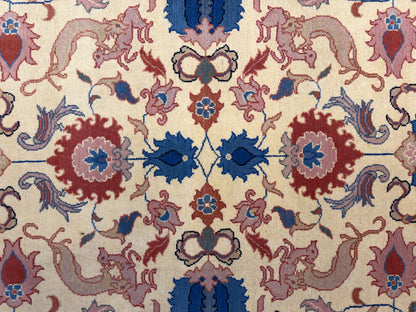 7’10”x10’2” Hand-Knotted Wool Tabriz Romanian Area Rug