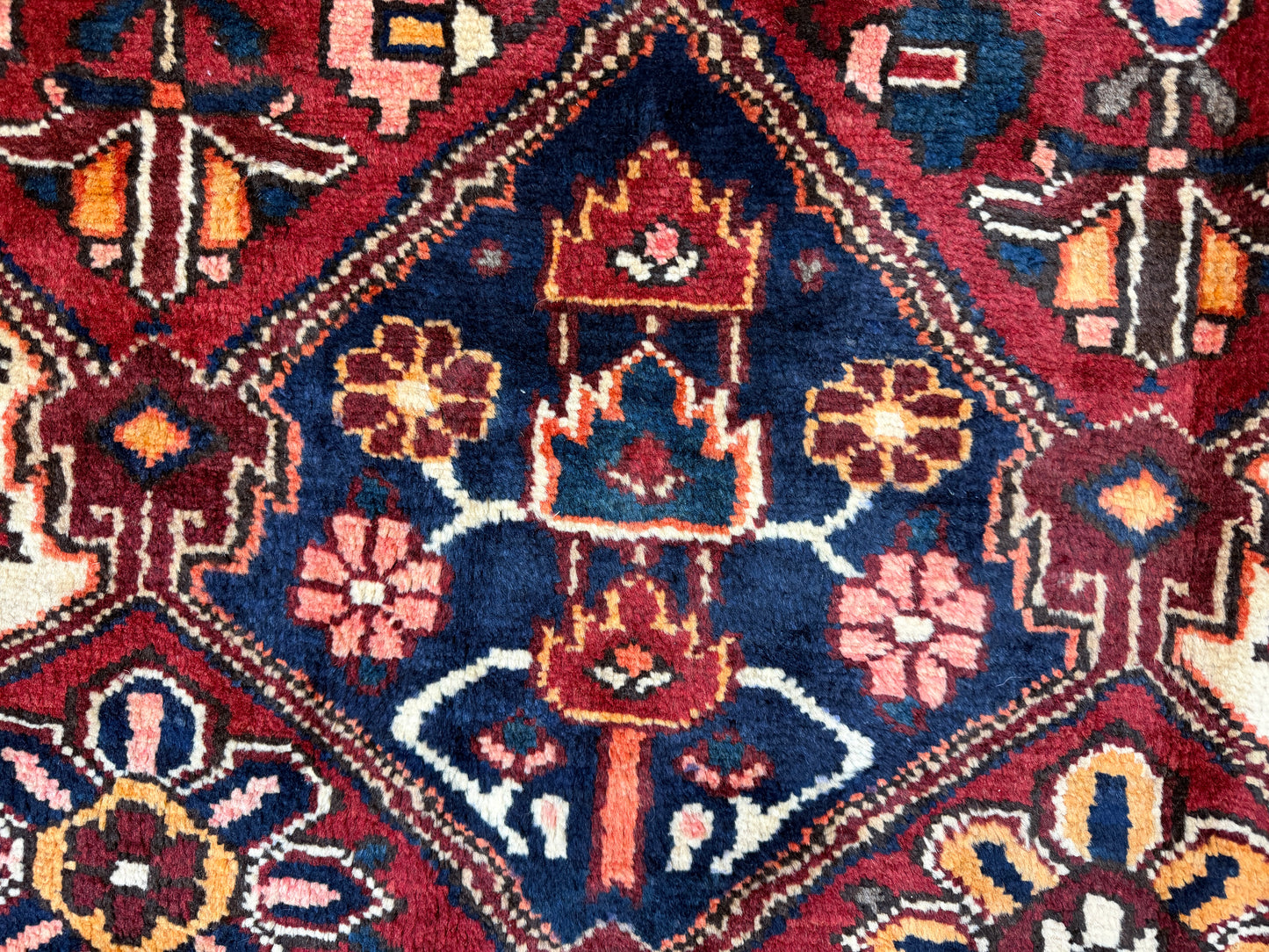 Hand-Knotted Persian Bakhtiari Rug - 10’x12’7”