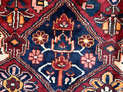 Hand-Knotted Persian Bakhtiari Rug - 10’x12’7”