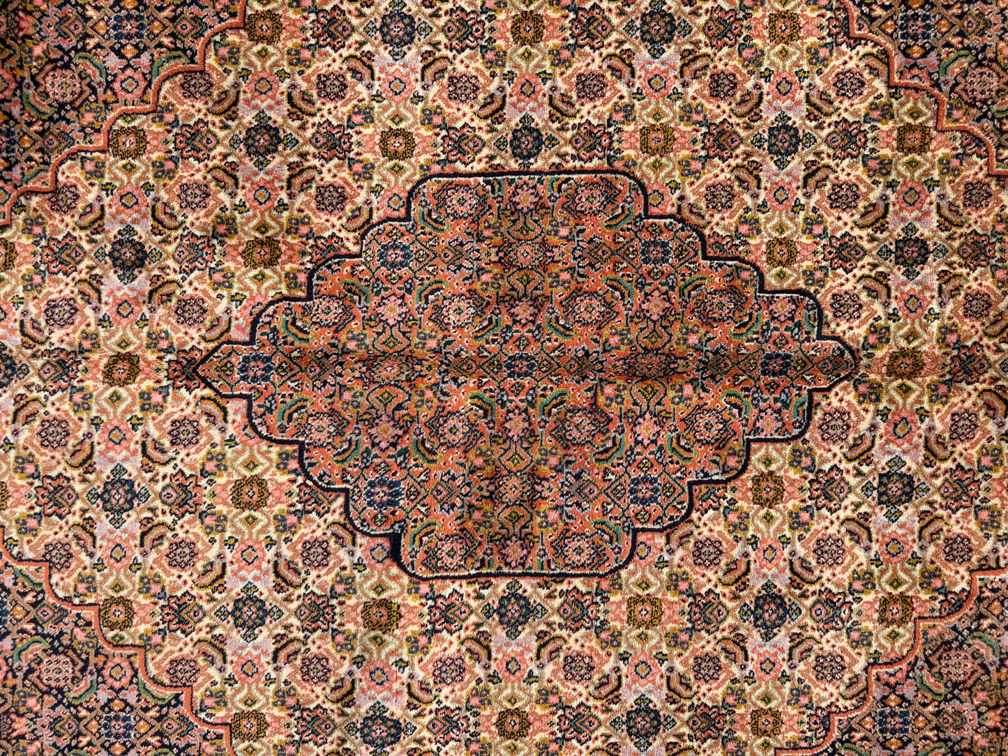 11’9”x15’9” Hand-Knotted Fine Wool Persian Sarab Area Rug