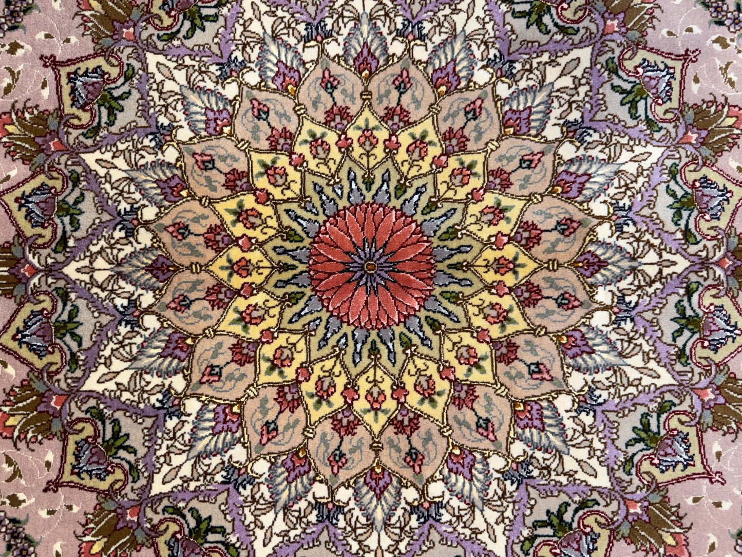9’11”x13’4” Hand-Knotted 60 Raj Persian Tabriz Rug