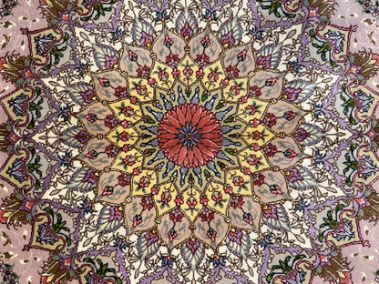 9’11”x13’4” Hand-Knotted 60 Raj Persian Tabriz Rug