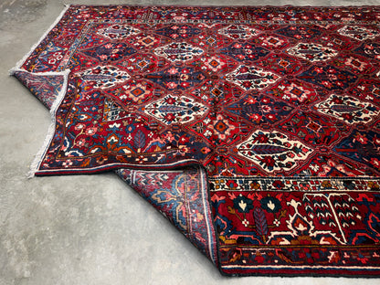 Hand-Knotted Persian Bakhtiari Rug - 10’2”x12’8”