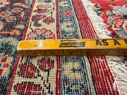 Hand-Knotted Persian Sarouk Rug - 8’x9’7”