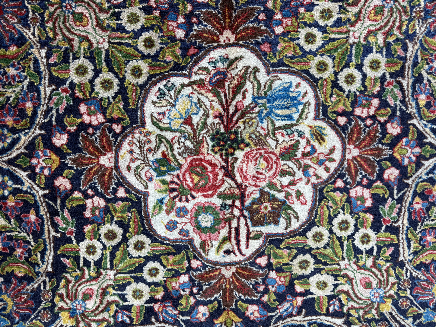 12’10x18’6” Hand-Knotted Persian Tabriz Rug - Signed Torabi