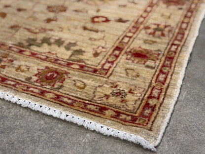 Hand-Knotted Pishawar Rug - 3’3”x4’11”
