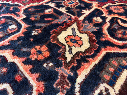 Hand-Knotted Persian Bakhtiari Rug - 10’4”x12’3”