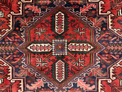 Hand-Knotted Persian Heriz Rug - 6'7"x10'4"