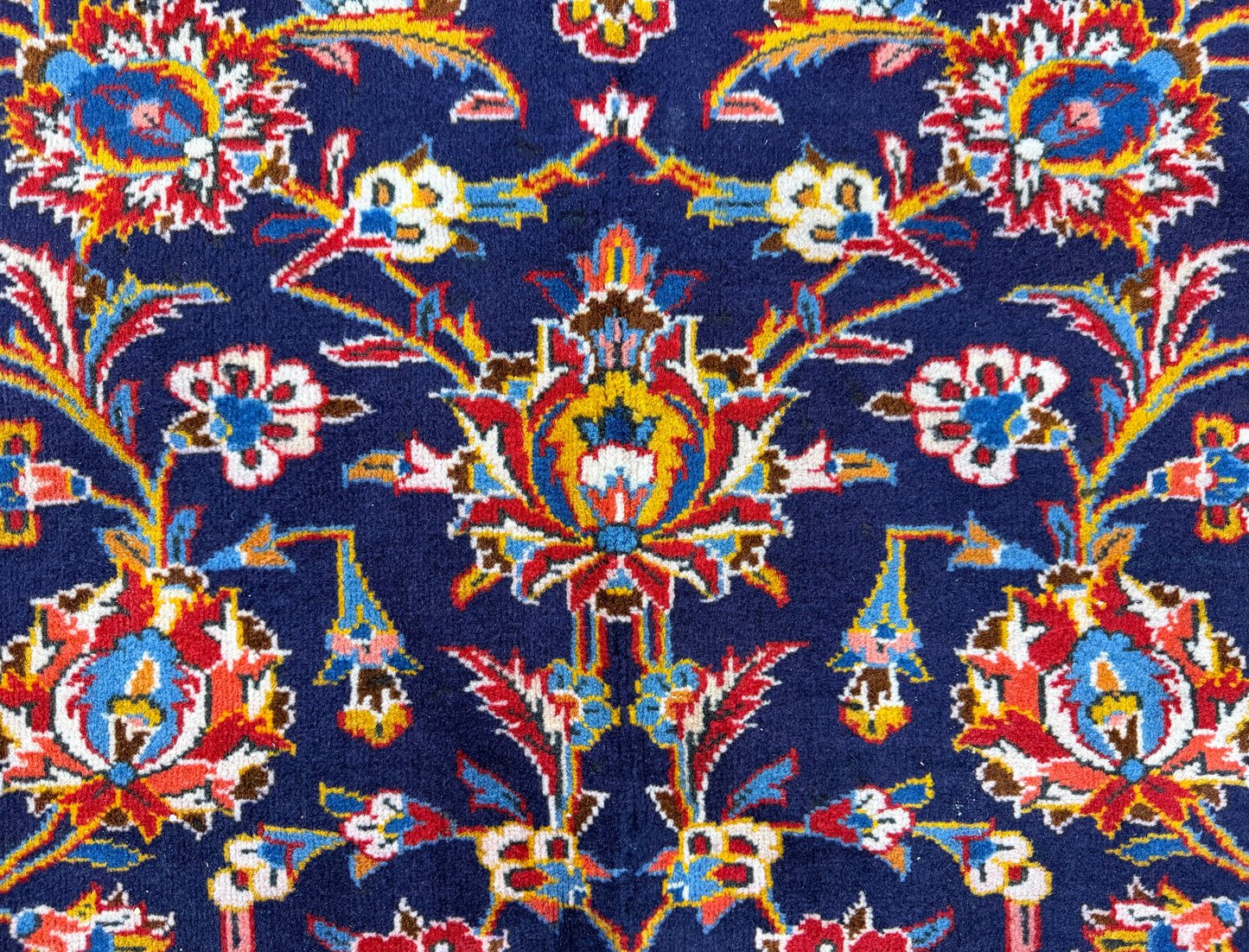 10’3”x16’8” Hand-Knotted Handmade Signed Miraftab Wool Persian Kashan Area Rug