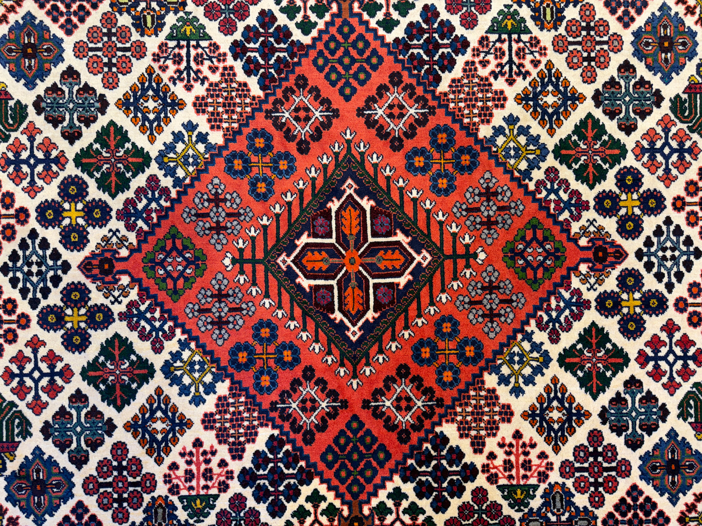 Hand-Knotted Persian Shiraz Rug - 7’1”x10’3”