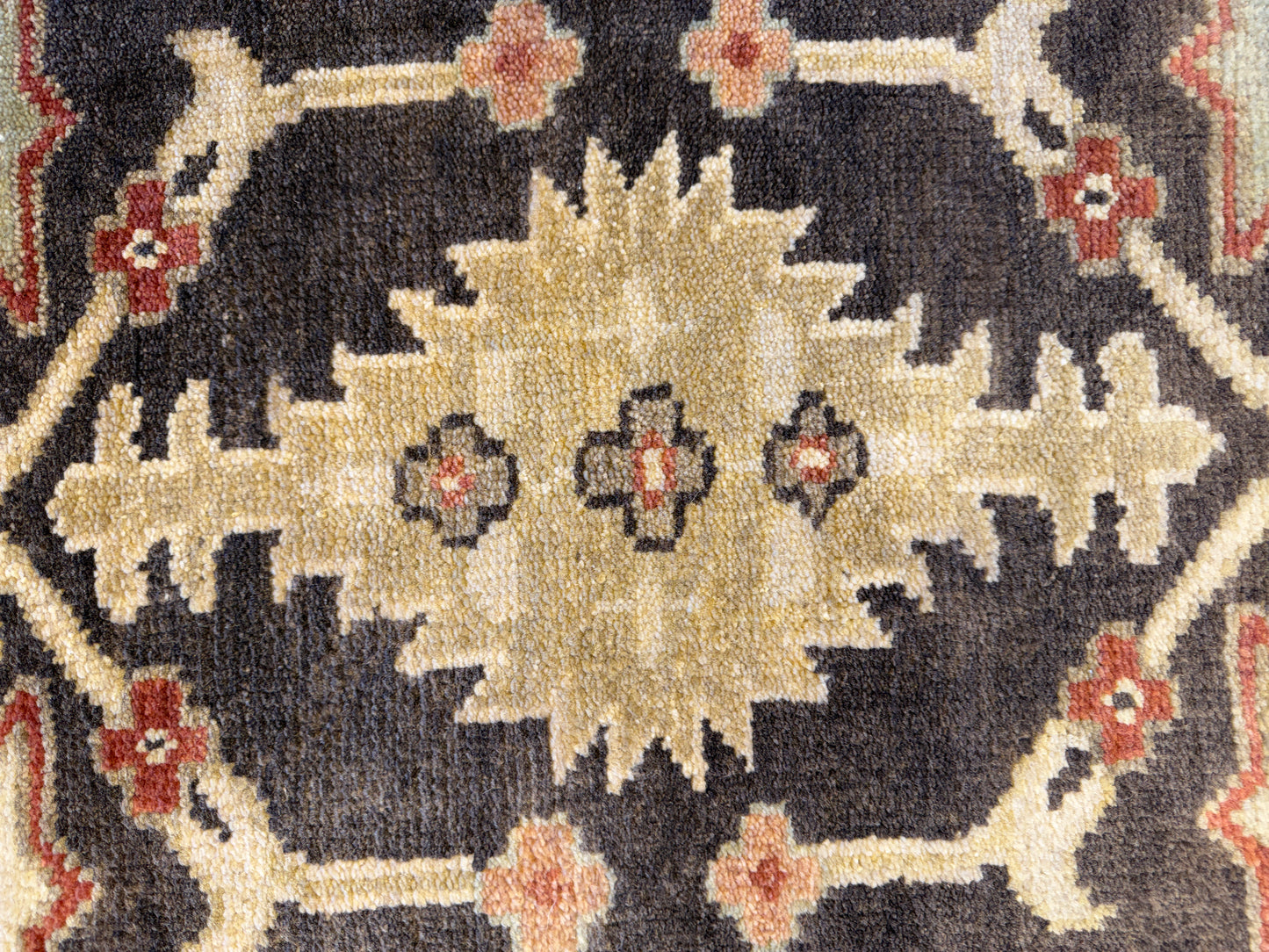 8’x10’ Hand-Knotted Wool Oushak Oriental Area Rug