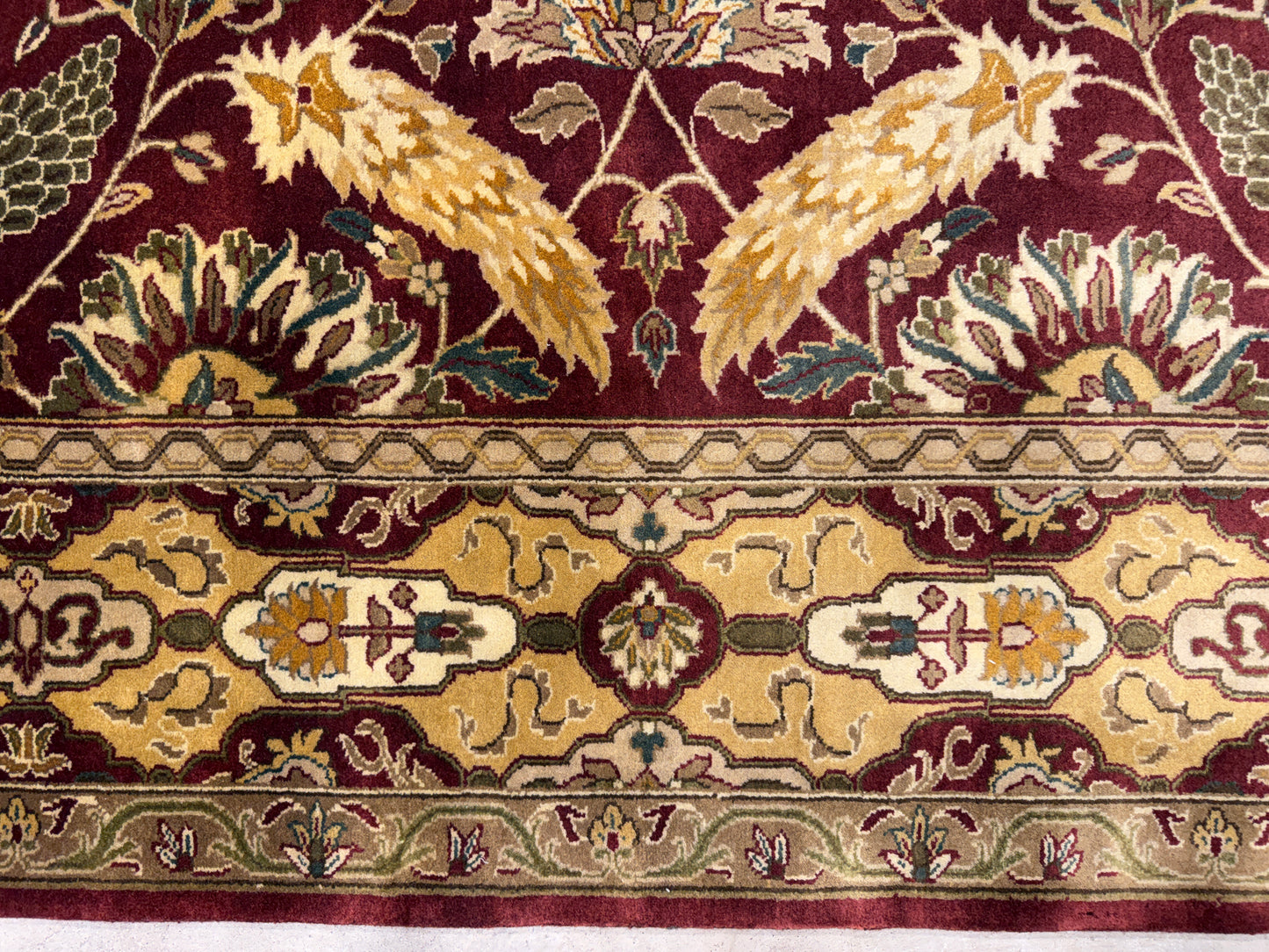 Hand-Knotted Agra Rug - 7’x10’