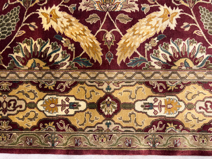 Hand-Knotted Agra Rug - 7’x10’