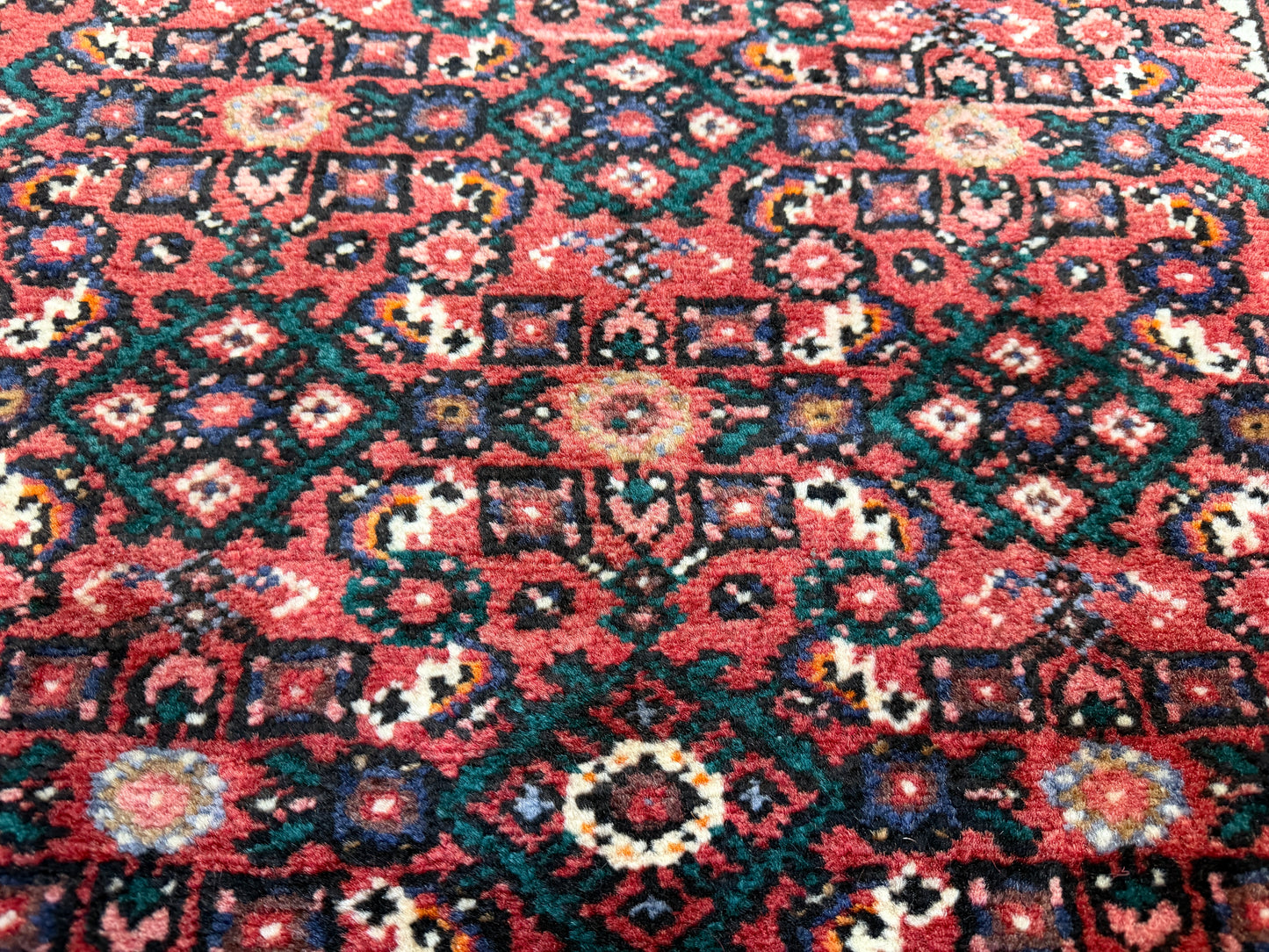 Hand-Knotted Hosseinabad Runner - 2’9”x13’