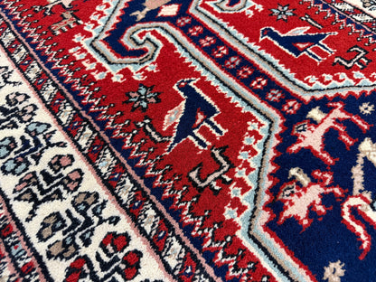 Hand-Knotted Kazak Runner - 2’6”x14’1”