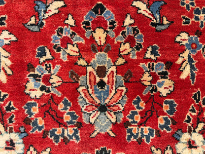 Hand-Knotted Persian Sarouk Rug - 8’x9’7”