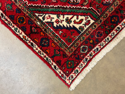 Hand-Knotted Persian Nahavand Rug - 5’1”x8’11”