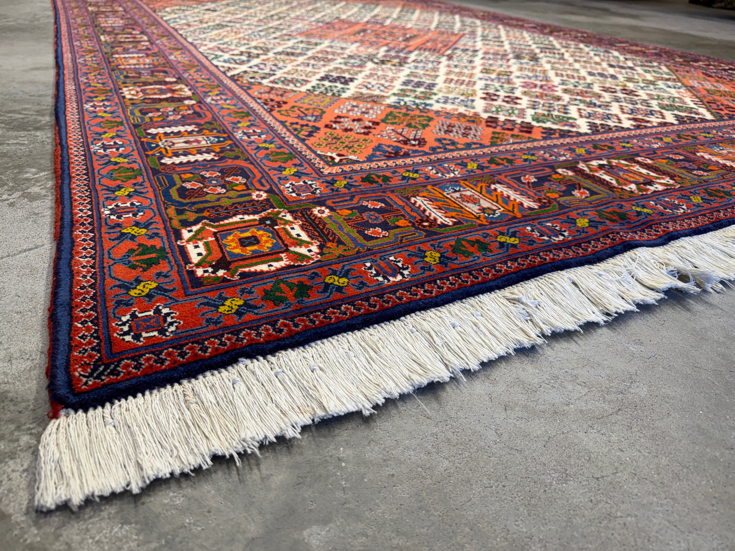 Hand-Knotted Persian Shiraz Rug - 7’1”x10’3”