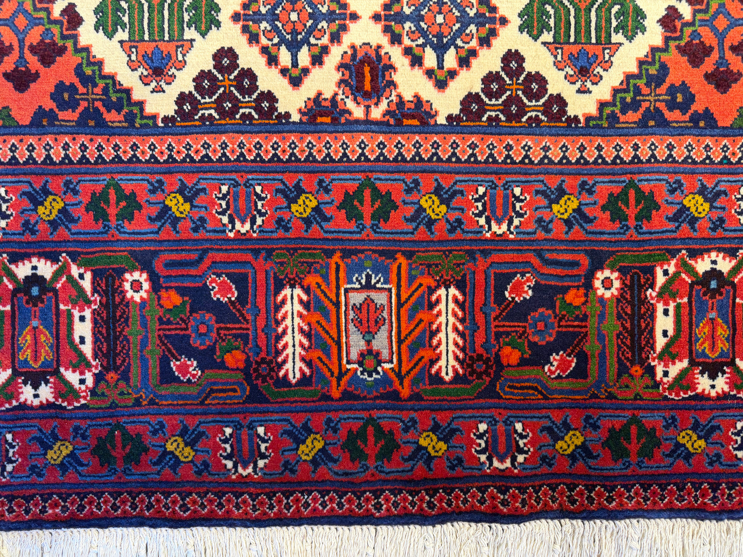 Hand-Knotted Persian Shiraz Rug - 7’1”x10’3”