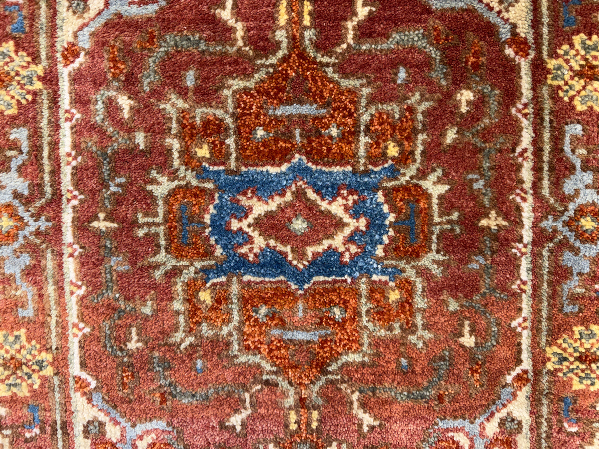 Hand-Knotted IndoHeriz Rug - 2’x3’