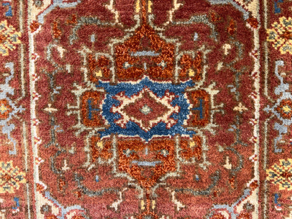 Hand-Knotted IndoHeriz Rug - 2’x3’