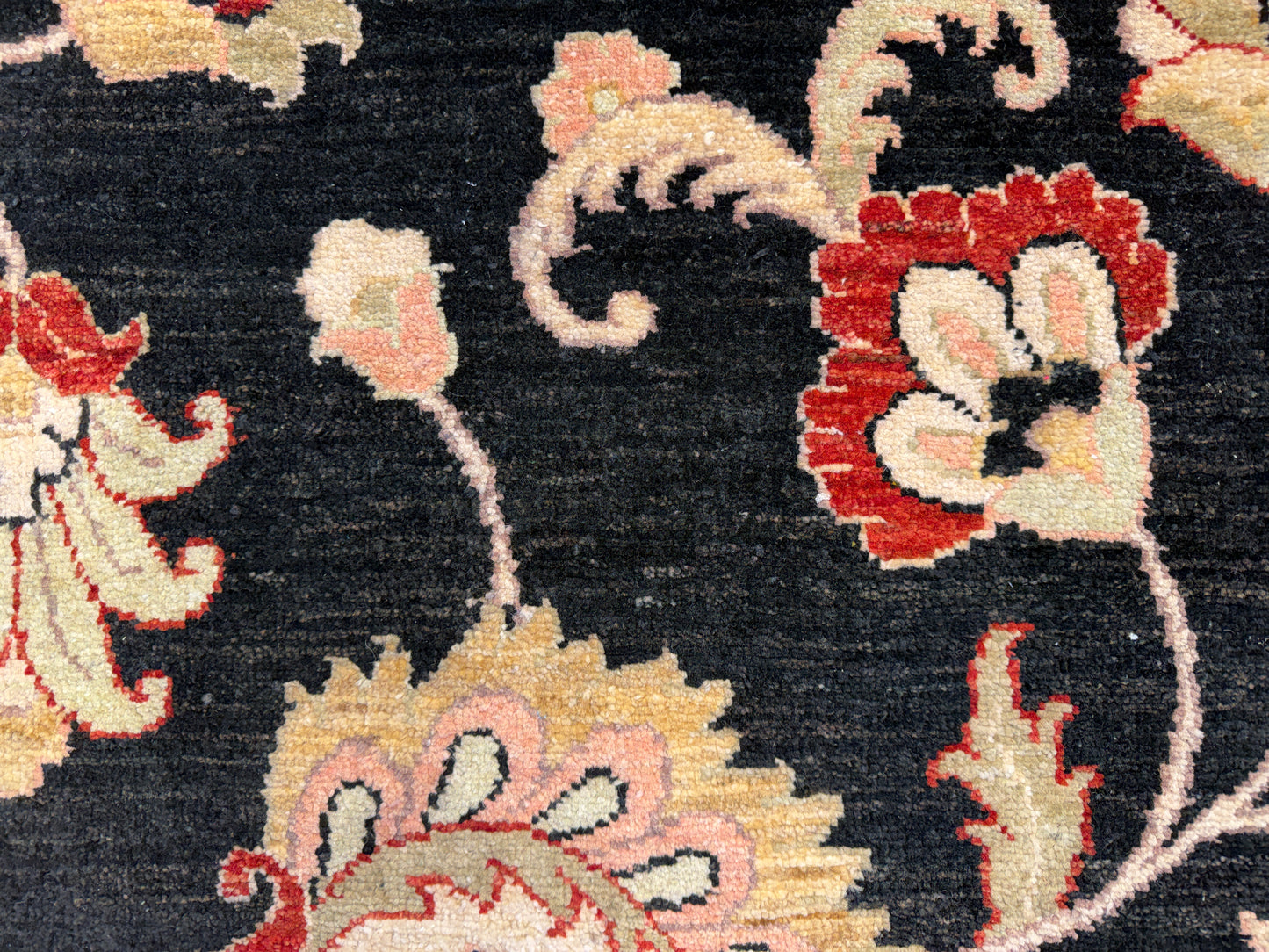 Hand-Knotted Peshawar Rug - 7’7”x10’6”