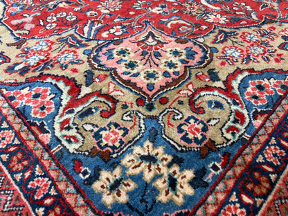 Hand-Knotted Persian Sarouk Rug - 10’8”x14’6”