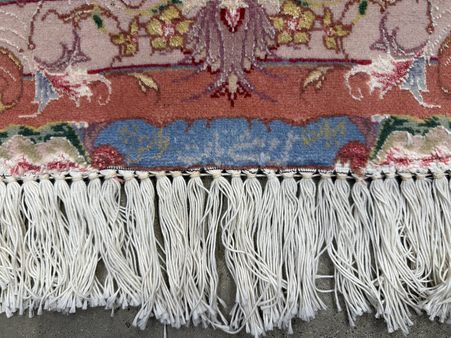 Hand-Knotted 60 Raj Persian Tabriz Rug - Signed Beheshti - 6’7”x9’9”