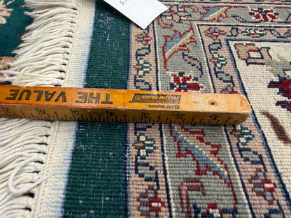 8’x10’ Hand-Knotted IndoKashan Oriental Area rug