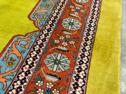 Hand-Knotted 60 Raj Persian Tabriz Rug - 8'2"x11'3"