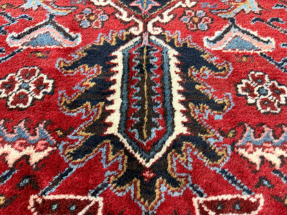 Hand-Knotted Persian Heriz Rug - 10’6”x16’6”