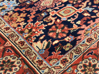 Hand-Knotted IndoMahal Rug - 5’5”x7’11”