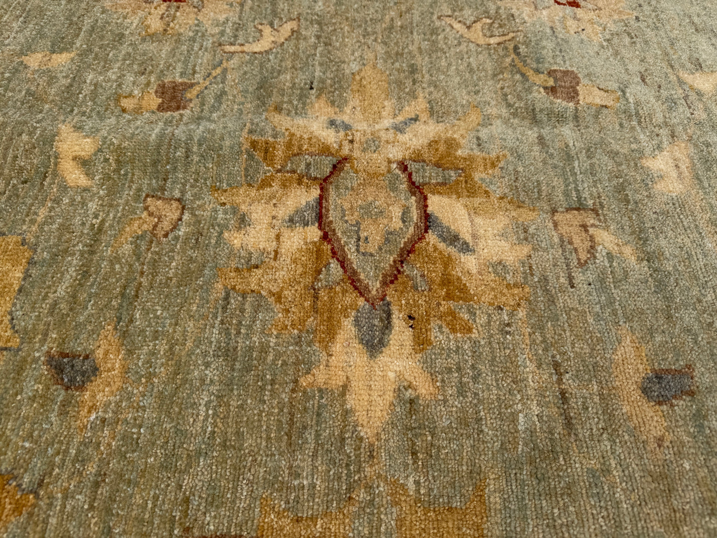 Hand-Knotted Oushak Rug - 13’x17’9”