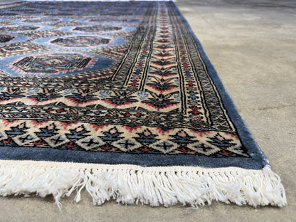 Hand-Knotted Bokhara Rug - 5'3"x7'7"