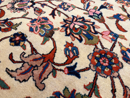 Hand-Knotted Persian Mashad Rug - 9’6”x12’5”