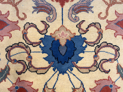 7’10”x10’2” Hand-Knotted Wool Tabriz Romanian Area Rug
